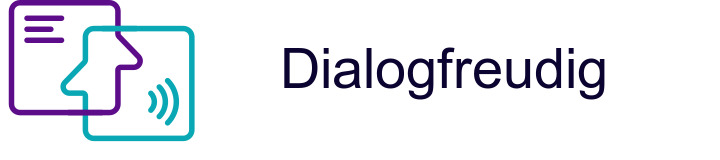 Das Logo des Telefonassistenten Dialogfreudig