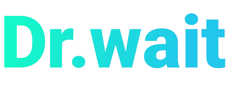 Das Logo von Dr.wait